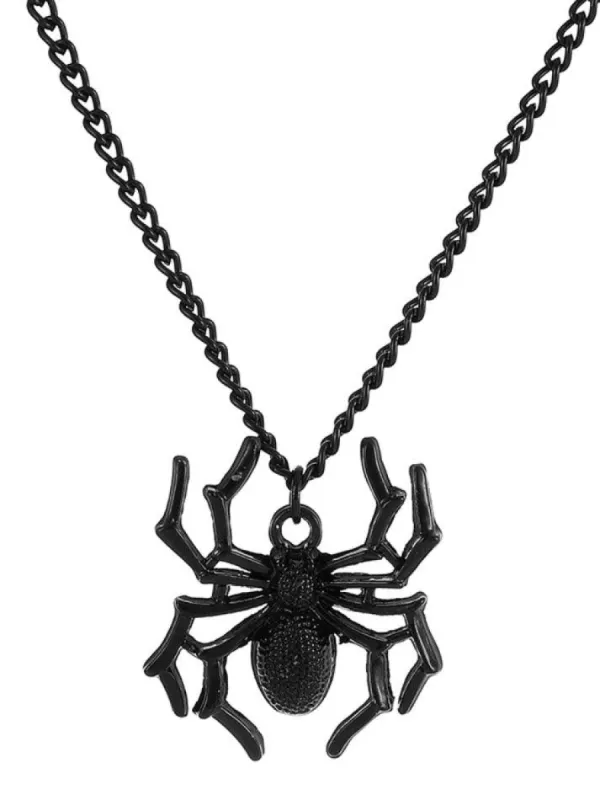 Vintage Spider Charm Necklace sold by Streetwear Society
