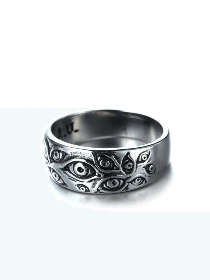 gothic eye ring sold by Streetwear Society product image thumbnail 2