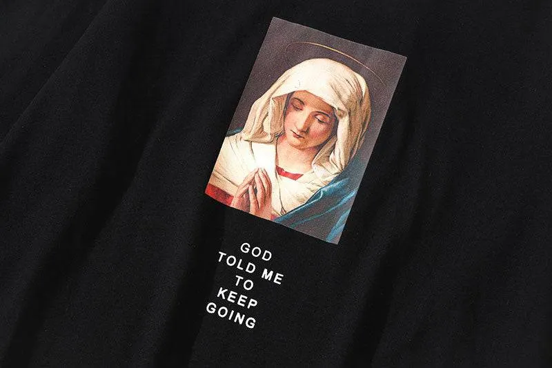 Praying' T shirt sold by Streetwear Society product image thumbnail 3