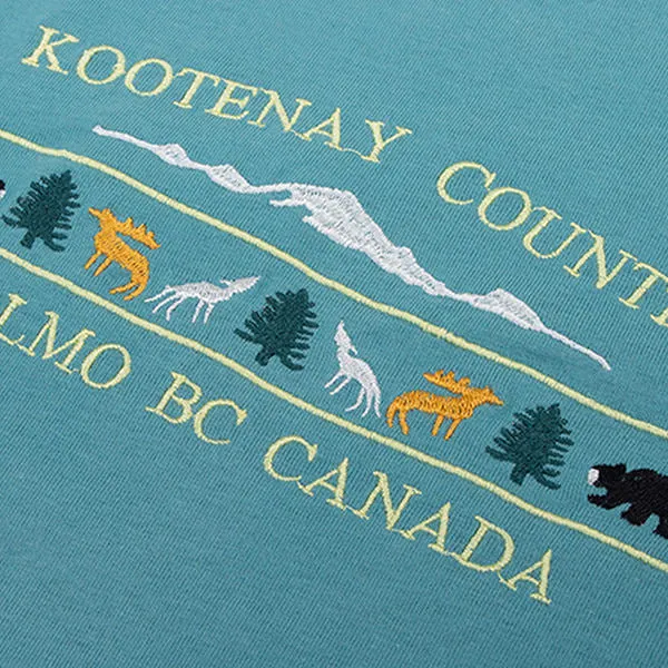 Kootenay Country Salmo T-Shirt sold by Streetwear Society product image thumbnail 3