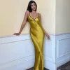 Satin Backless Maxi Dress sold by Streetwear Society
