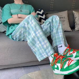 Plaid Wide Leg Pants sold by Streetwear Society