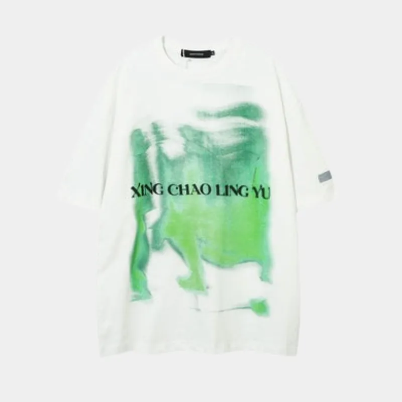 Blurred' T shirt sold by Streetwear Society