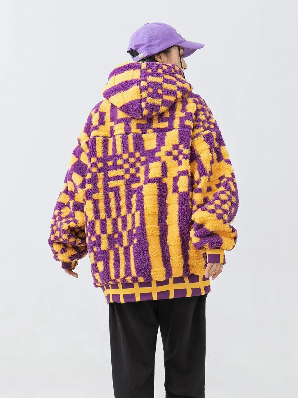 Indie Oversized Plush Hoodie sold by Streetwear Society product image thumbnail 2