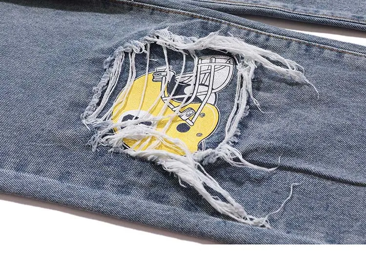 'Smiley' Jeans sold by Streetwear Society product image thumbnail 4