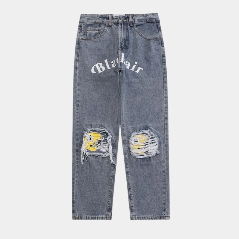'Smiley' Jeans sold by Streetwear Society