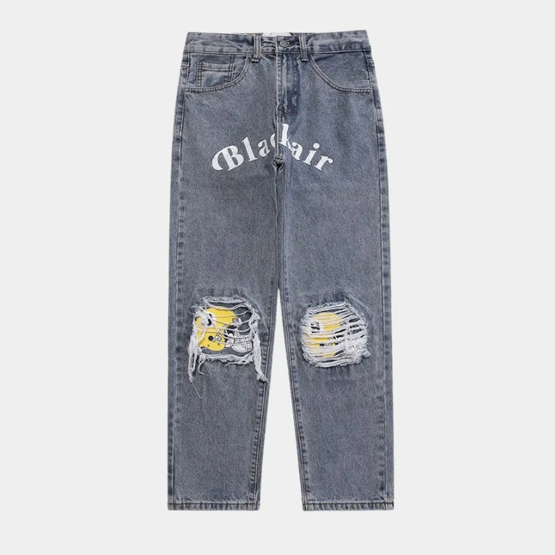 'Smiley' Jeans sold by Streetwear Society