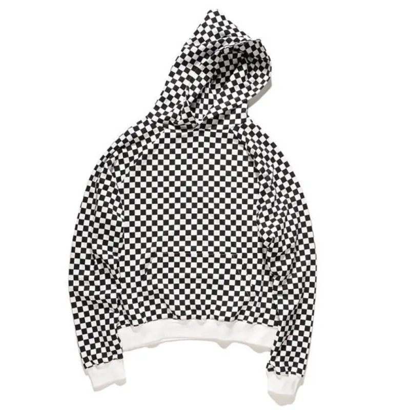 Checker Unisex Hoodie sold by Streetwear Society