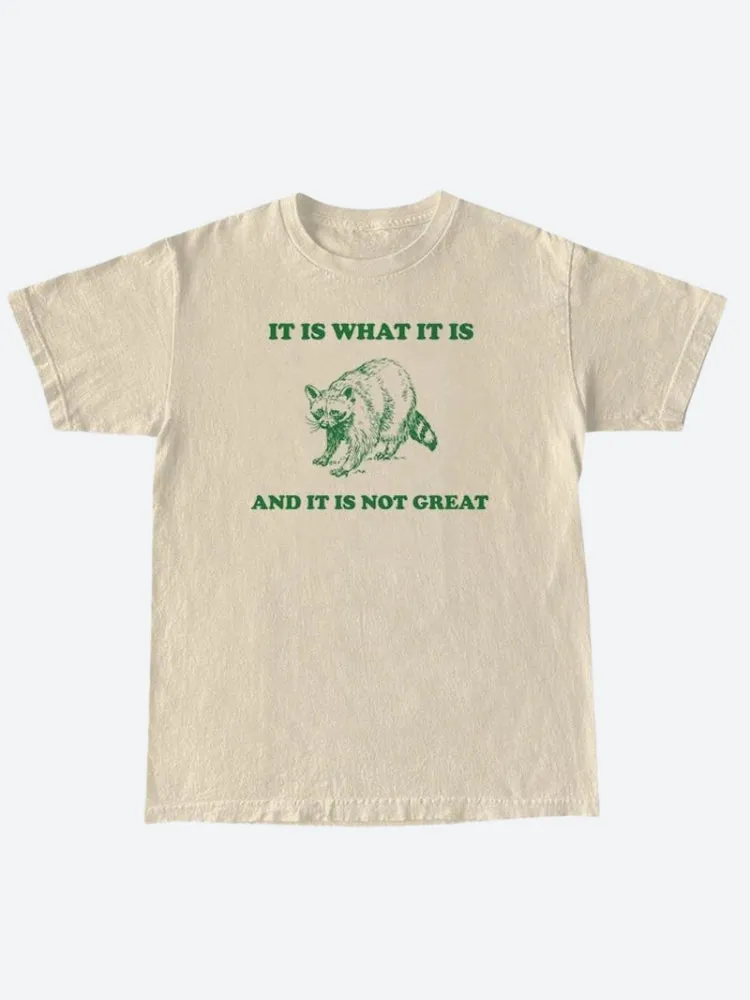 It Is What It Is Tee sold by Streetwear Society product image thumbnail 2
