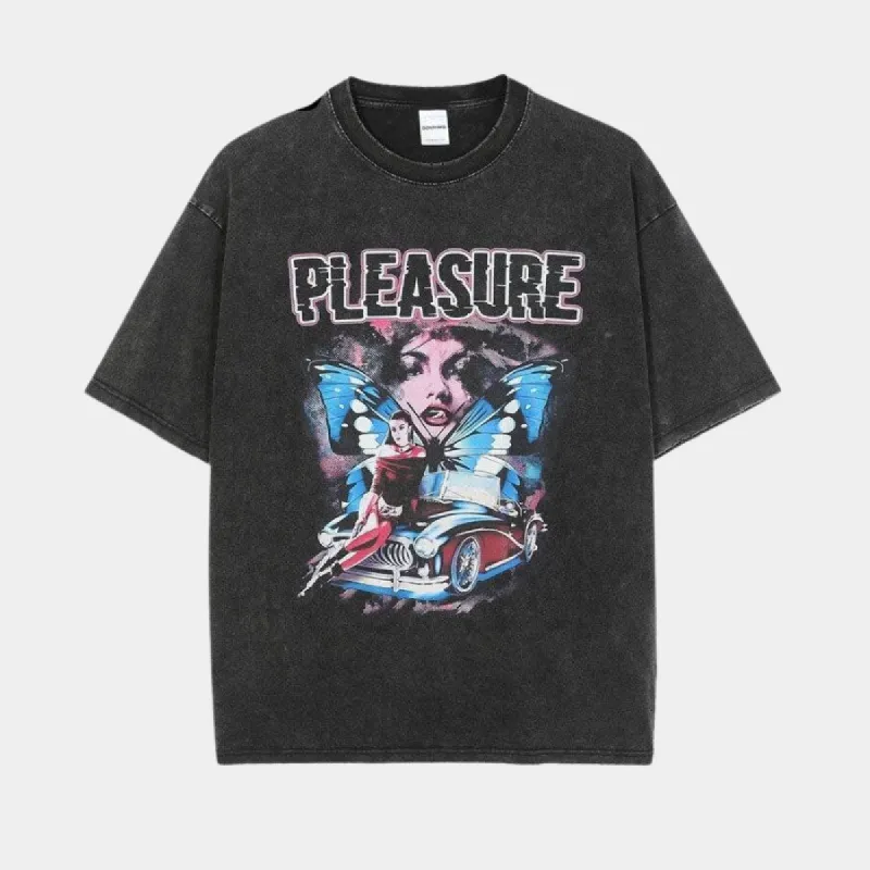 Pleasure' T shirt sold by Streetwear Society