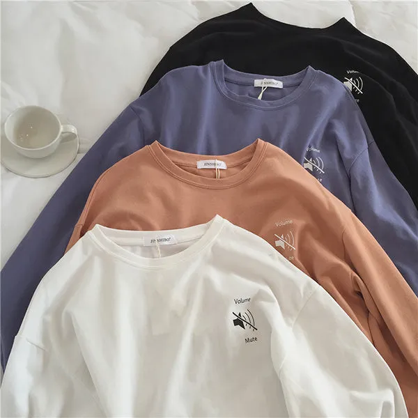 Mute Long Sleeve T-Shirt sold by Streetwear Society product image thumbnail 4