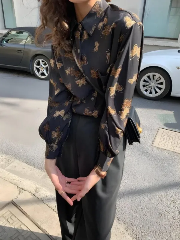 Dark Academia Butterfly Shirt sold by Streetwear Society