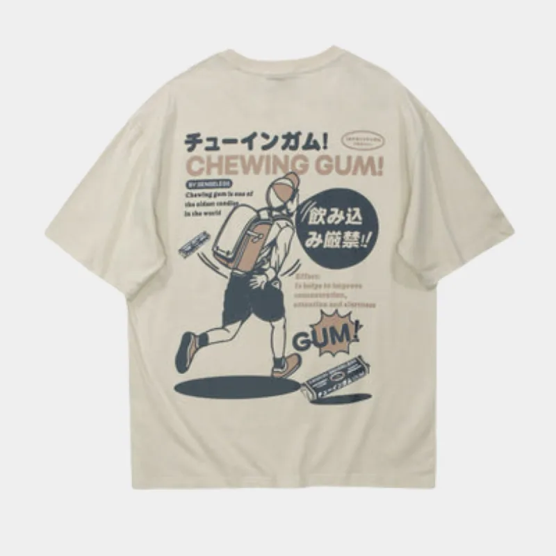 Chewing gum' T-shirt sold by Streetwear Society