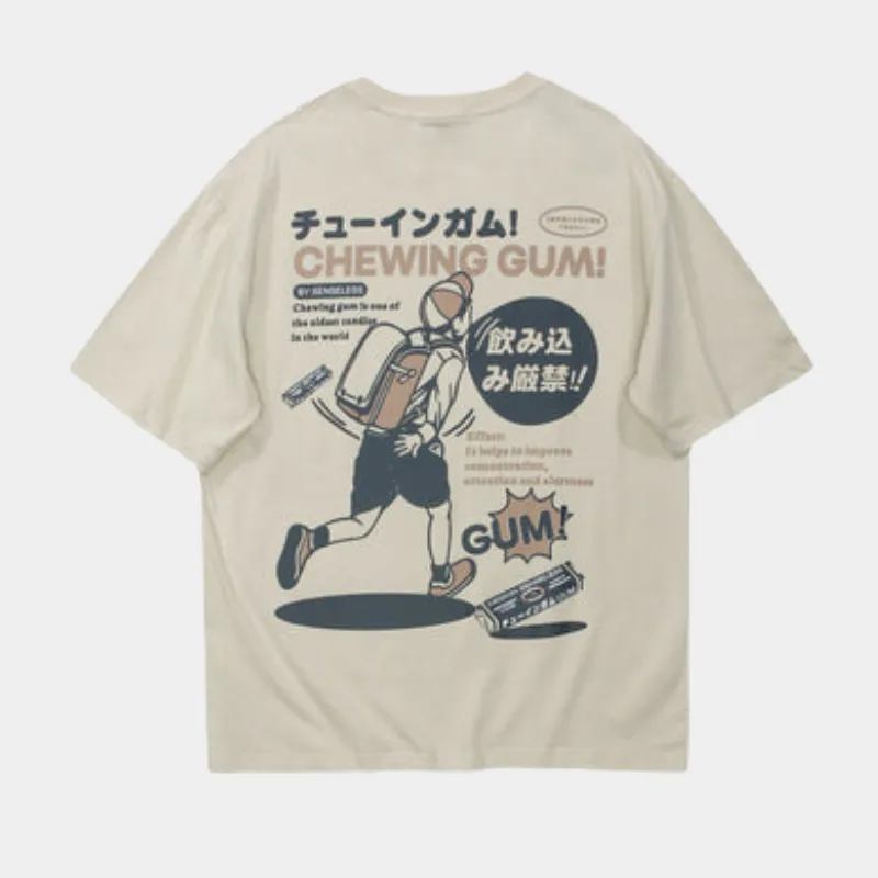 Chewing gum' T-shirt sold by Streetwear Society