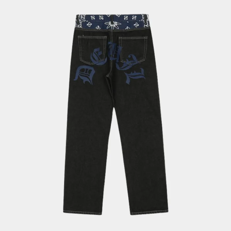 'Bandanna' Jeans sold by Streetwear Society