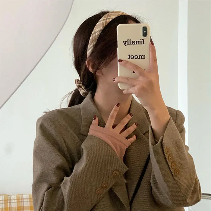 Preppy Aesthetic Headband sold by Streetwear Society product image thumbnail 3