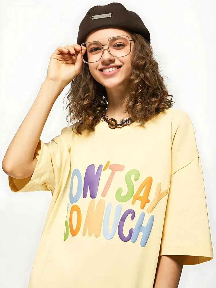 Don't Say So Much Tee sold by Streetwear Society product image thumbnail 4