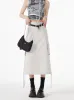 Slit & String Detailed Cargo Midi Skirt sold by Streetwear Society