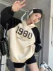 Y2K Oversized Patchwork Hoodie sold by Streetwear Society