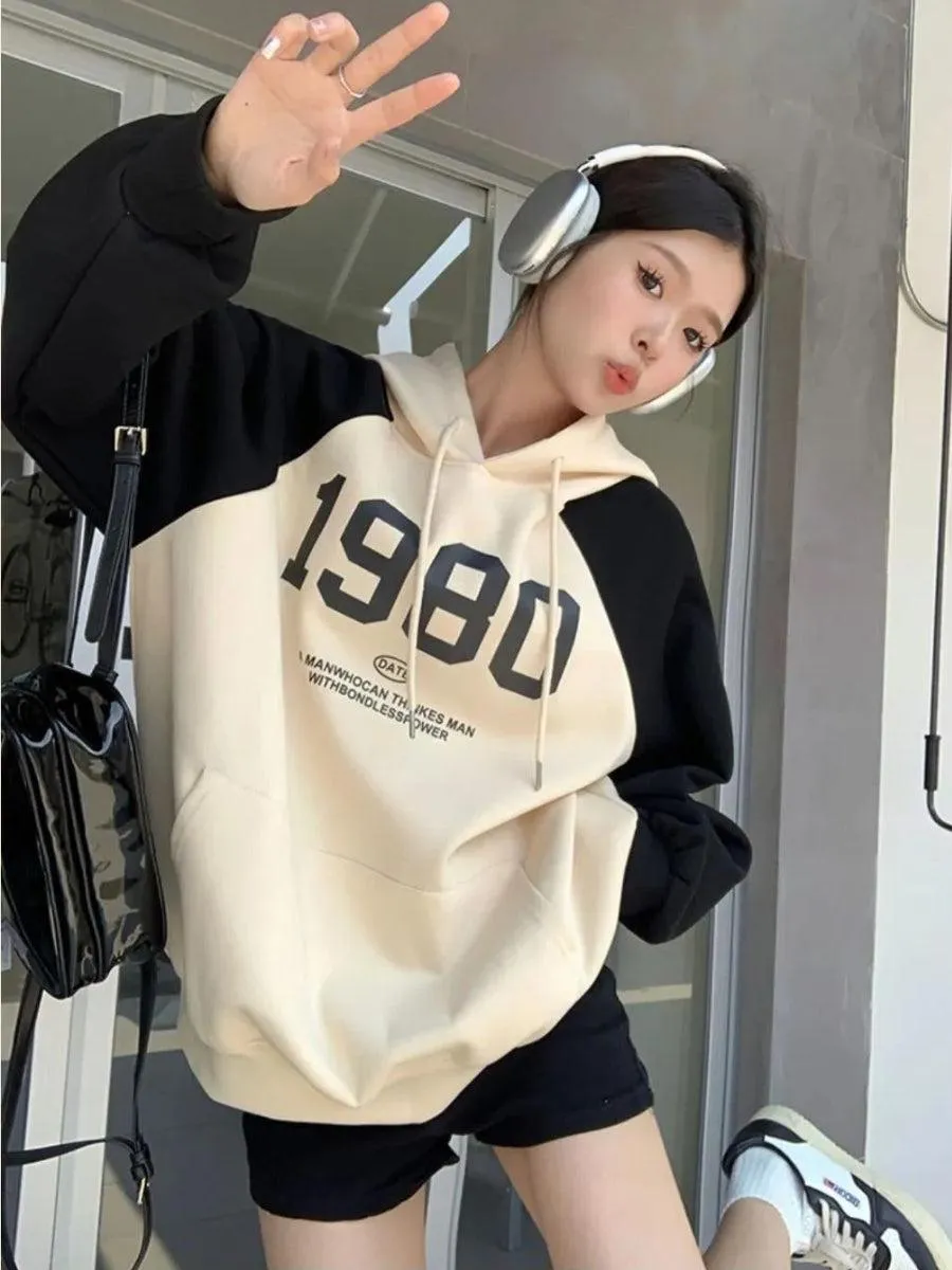 Y2K Oversized Patchwork Hoodie sold by Streetwear Society product image thumbnail 2