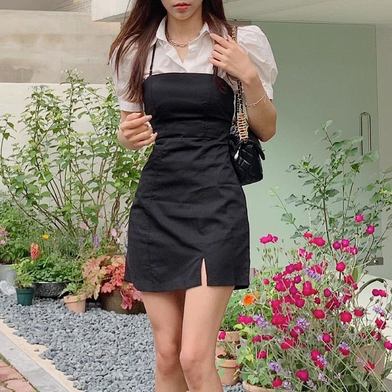 Tie Up Mini Dress sold by Streetwear Society product image thumbnail 6