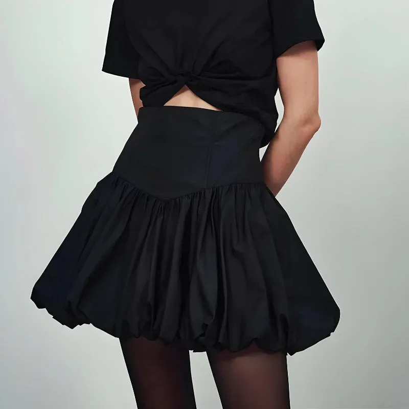 Corset Waist Bubble Mini Skirt sold by Streetwear Society product image thumbnail 2