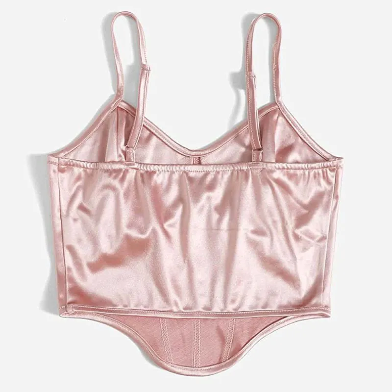 Princess Mood Satin Corset Top sold by Streetwear Society