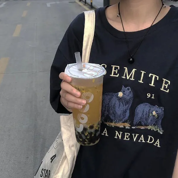 Nevada Bear T-Shirt sold by Streetwear Society product image thumbnail 5