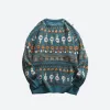 Vintage Animal Figures Knitted Sweater sold by Streetwear Society