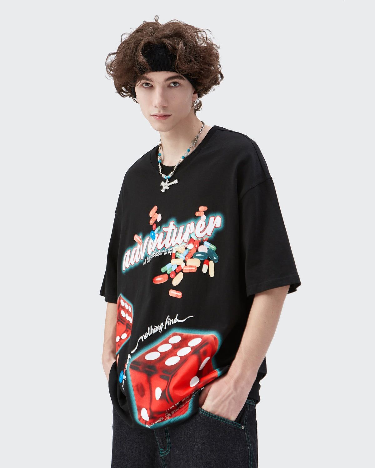 Lucky Dice T-Shirt sold by Streetwear Society product image thumbnail 3