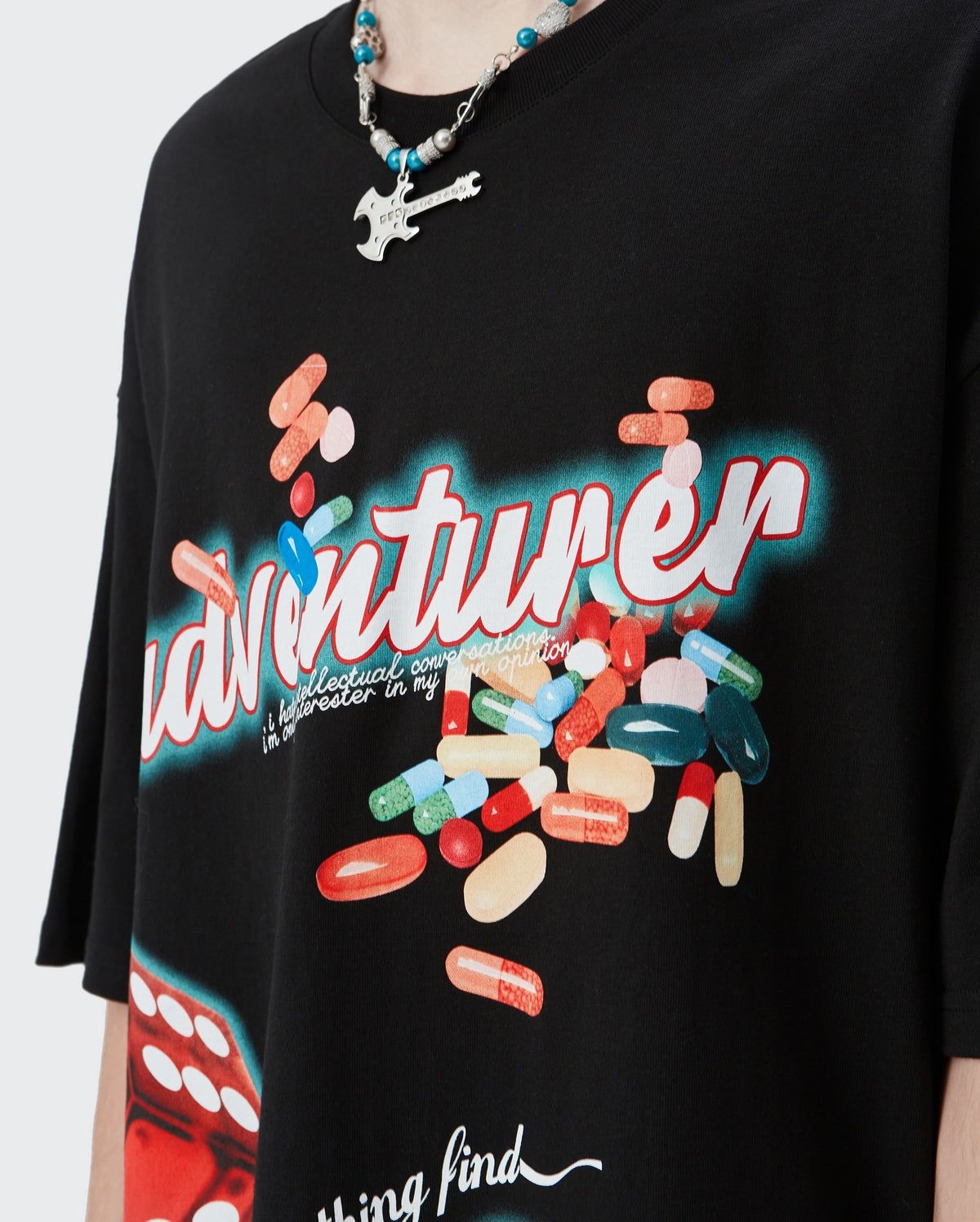 Lucky Dice T-Shirt sold by Streetwear Society product image thumbnail 2
