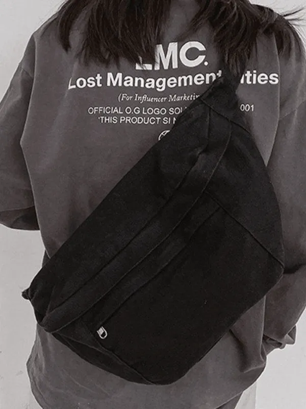 Vintage Wash Capability Shoulder Bag sold by Streetwear Society