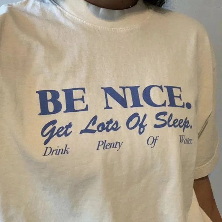 Be Nice T-Shirt sold by Streetwear Society product image thumbnail 3