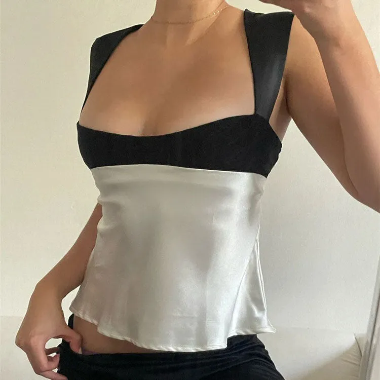 French Maid Satin Top sold by Streetwear Society product image thumbnail 3
