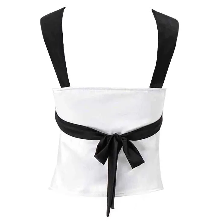 French Maid Satin Top sold by Streetwear Society product image thumbnail 5