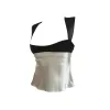 French Maid Satin Top sold by Streetwear Society