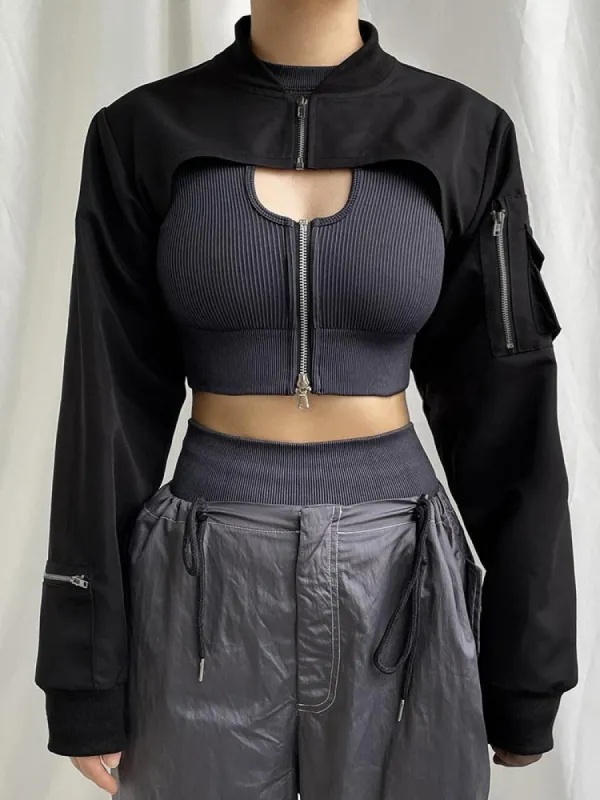 Cyberpunk Bolero Jacket sold by Streetwear Society