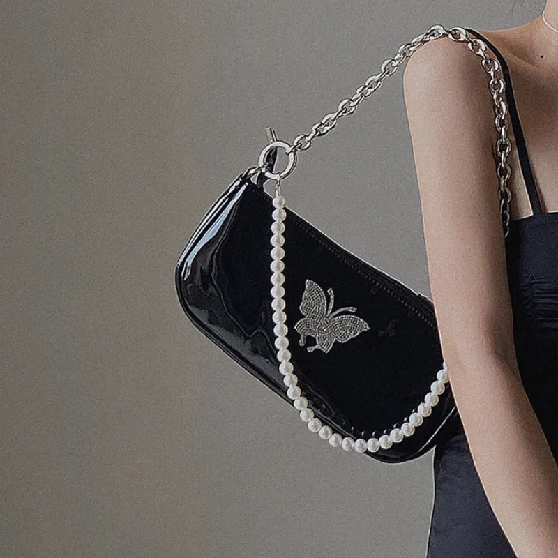 Butterfly Baguette Bag sold by Streetwear Society