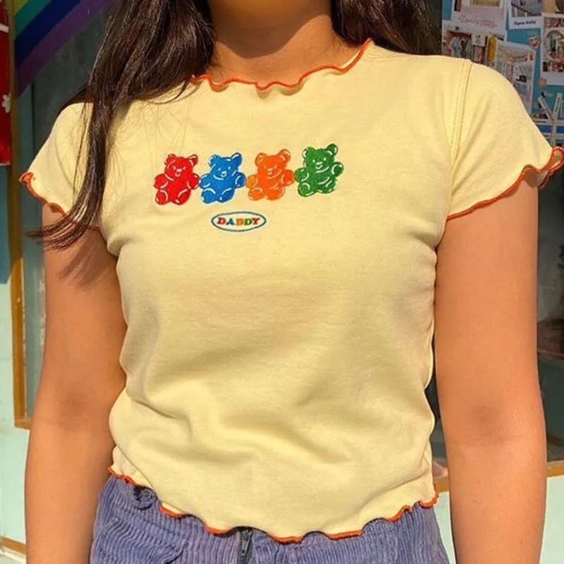 Gummy Bear Cropped Tee sold by Streetwear Society product image thumbnail 2