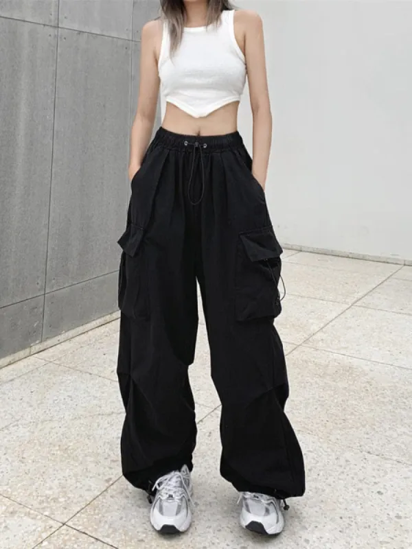 Cargo Pants Parachute Y2K sold by Streetwear Society