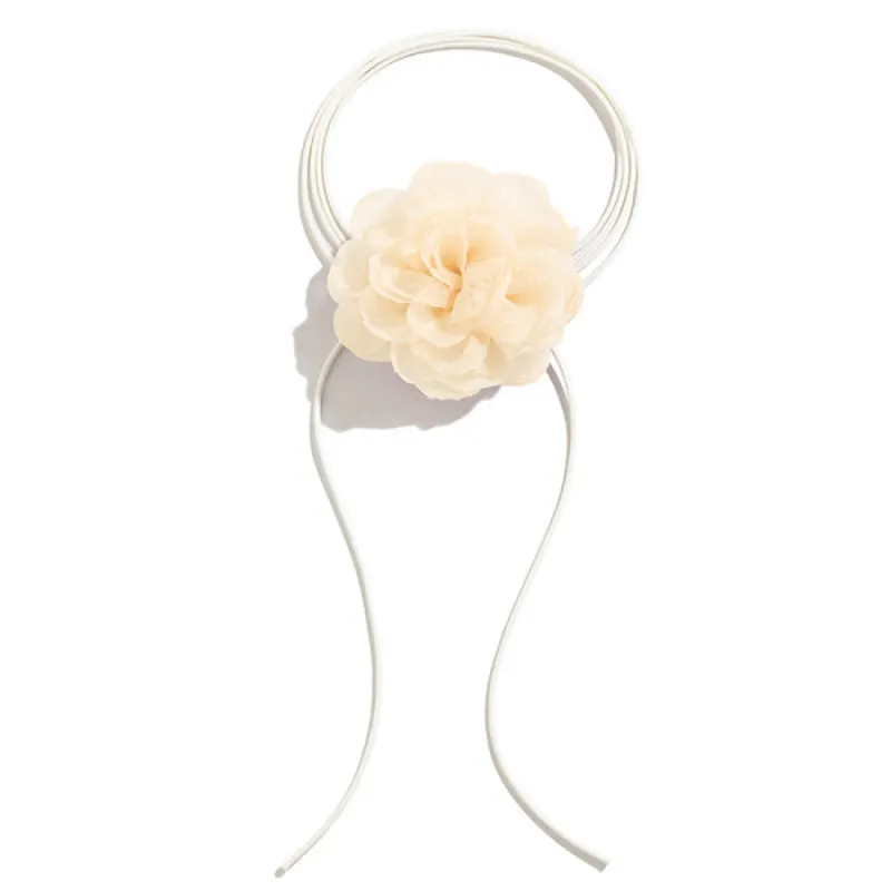 Flower Choker Necklace sold by Streetwear Society