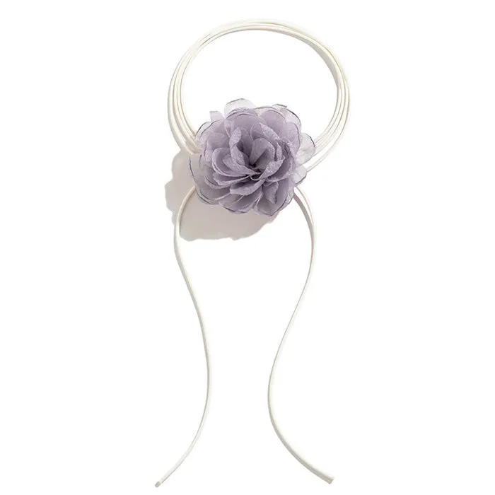 Flower Choker Necklace sold by Streetwear Society product image thumbnail 4