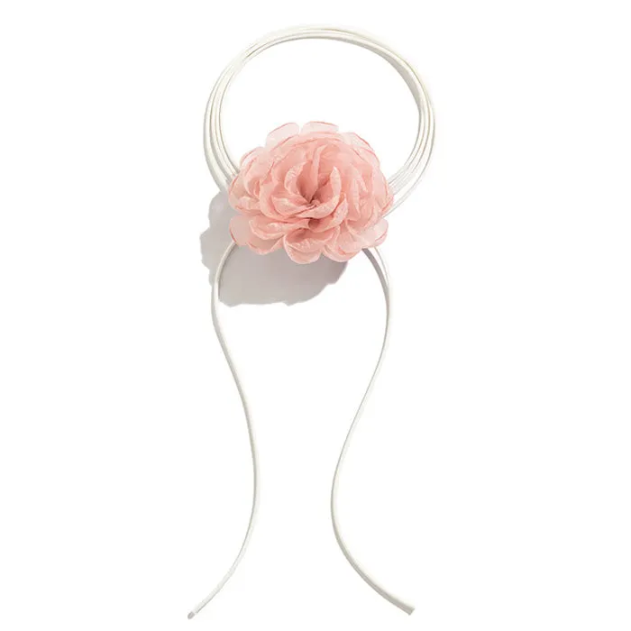 Flower Choker Necklace sold by Streetwear Society product image thumbnail 5