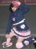 Kawaii Layered Denim Mini Skirt sold by Streetwear Society