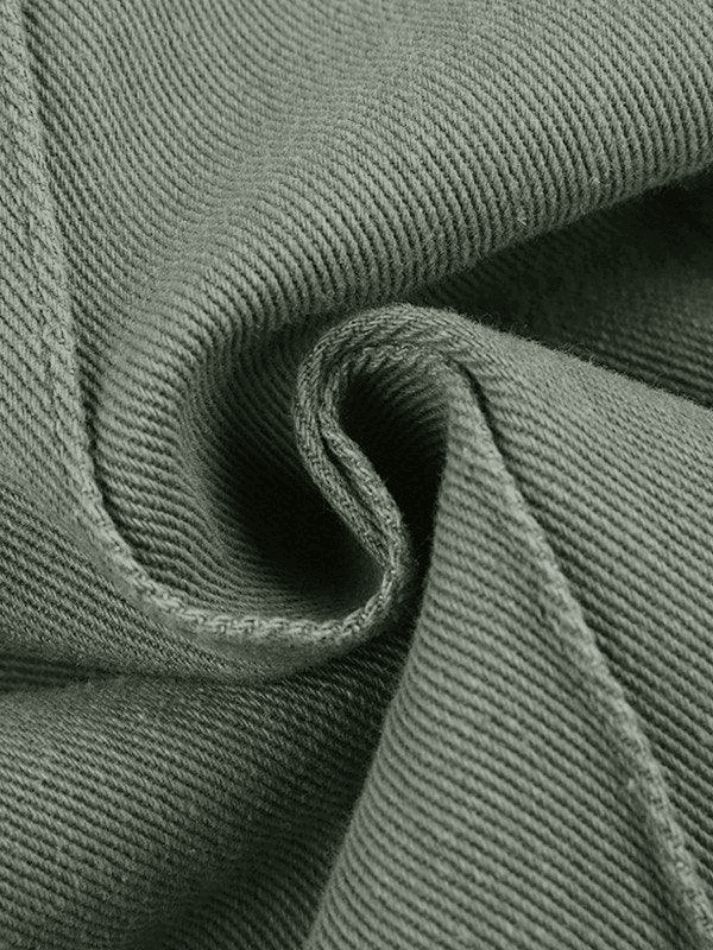 Baggy cargo jeans with zip fly and buckle strap sold by Streetwear Society product image thumbnail 7