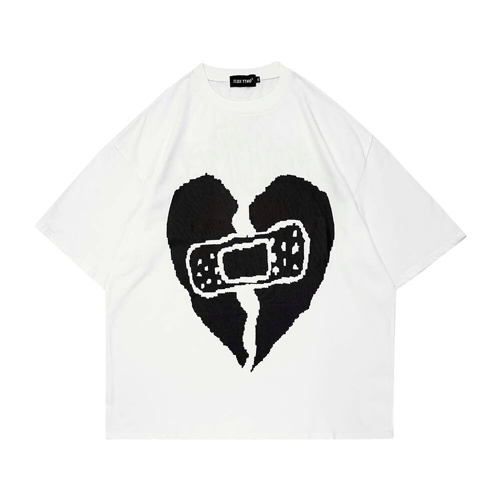 Heart Broken T Shirt sold by Streetwear Society product image thumbnail 2