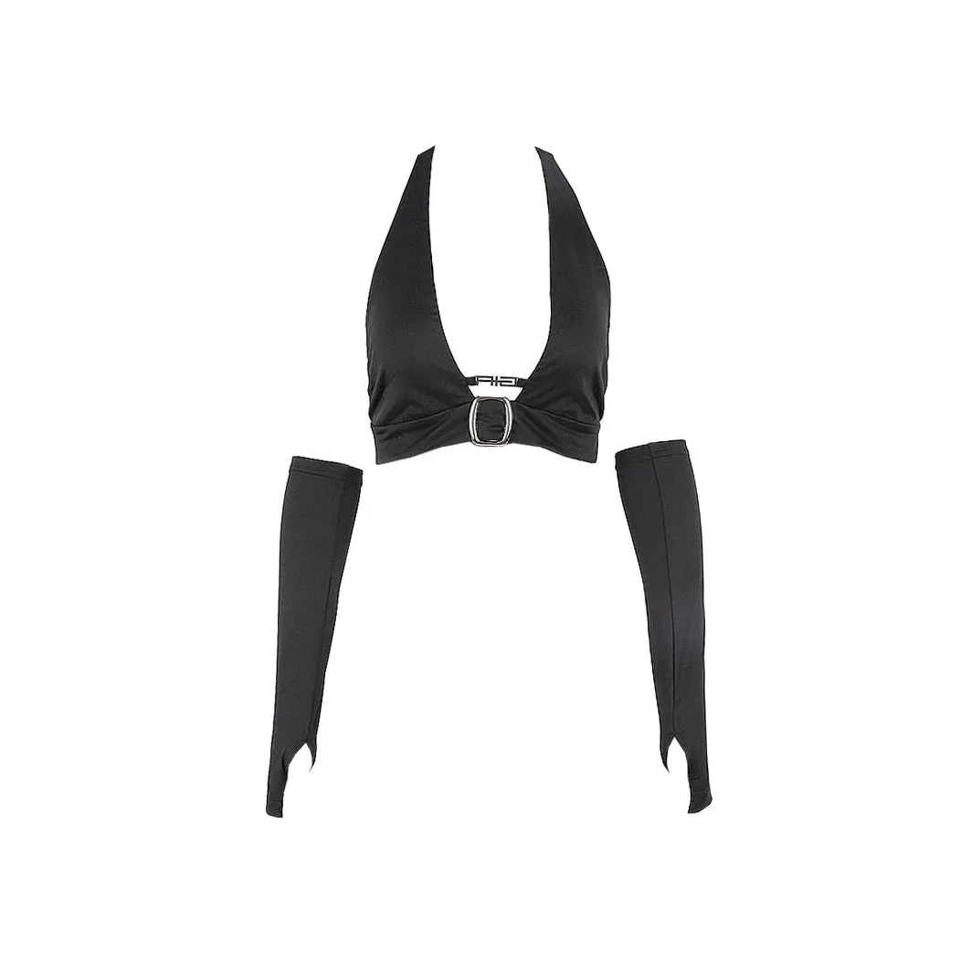 Risk Business Top & Arm Gloves Set sold by Streetwear Society product image thumbnail 3