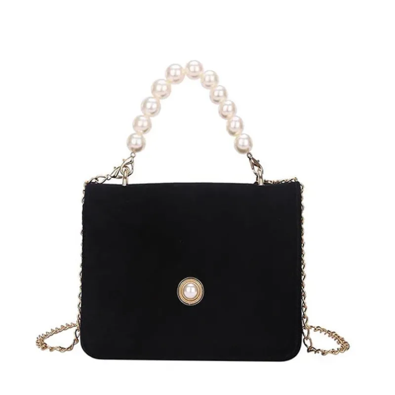 French Girl Pearl Chain Bag sold by Streetwear Society