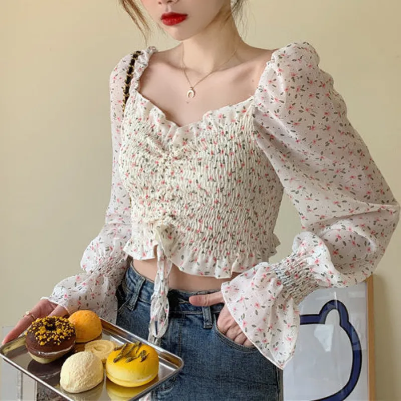 Secret Garden Crop Top sold by Streetwear Society