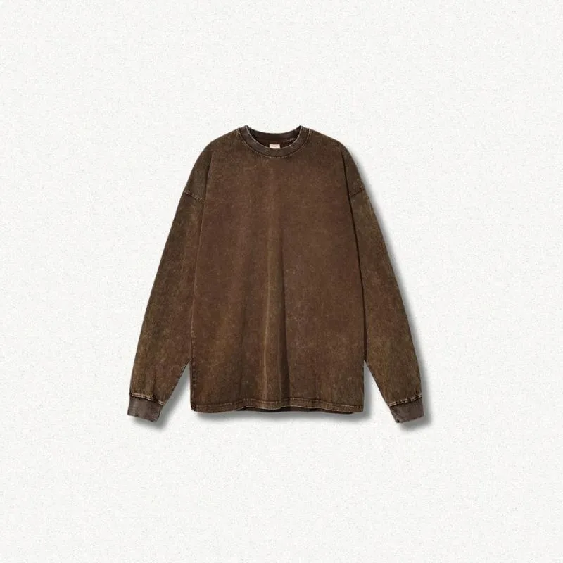 Oversized Washed Basic Tee sold by Streetwear Society product image thumbnail 4